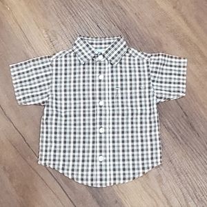 Gymboree button down shirt - size 3-6mths